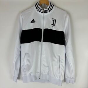 Adidas Juventus Italy Football Soccer Men’s L Track Jacket 3 Stripes‎ Training